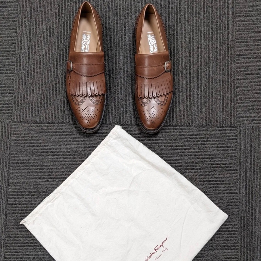Like-New Salvatore Ferragamo Oxford Tassel Shoes 11.5 D
